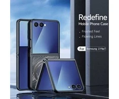 Dėklas DUX DUCIS futerał YIND do SAMSUNG Z FLIP7 (Full Window) juoda