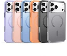Dux Ducis Yind Apple iPhone 17 Pro Max Dėklas suderinamas su MagSafe – pilkos spalvos