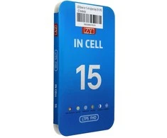LCD ekranas iPhone 15 su skaitmeniniu keitikliu, juodas (ZY-LTPS), perkeliamas IC