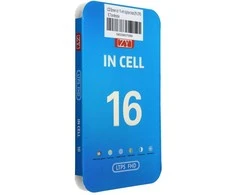 LCD ekranas iPhone 16 su skaitmeniniu keitikliu, juodas (ZY-LTPS), perkeliamas IC