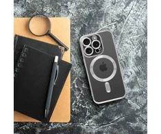 Oem ELECTRO MAG COVER dėklas, suderinamas su „MagSafe“, skirtas XIAOMI Redmi 15 4G / 5G (171,1 mm), titano spalvos