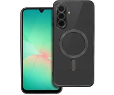 Oem ELECTRO MAG COVER dėklas suderinamas su MagSafe skirtas Samsung Galaxy A26 juodos spalvos