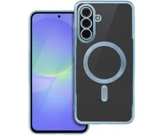 Oem ELECTRO MAG COVER dėklas suderinamas su MagSafe skirtas Samsung Galaxy A36 mėlynos spalvos