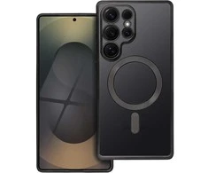 Oem ELECTRO MAG COVER dėklas suderinamas su MagSafe skirtas Samsung Galaxy S25 Ultra juodos spalvos