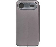 Dėklas Oem Flip case for iPhone 17 AIR Elegance Book steel