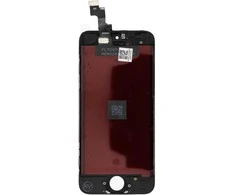 FixCell LCD Ekranas for IPHONE 5S SE (1gen) juodas (high light)
