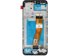 Oem „FixCell“ LCD ekranas, skirtas „SAMSUNG A03s“ rėmeliui