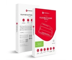 Pjovimo plėvelės pjovimo staklėms 2-oji ir (3-osios kartoninės), Forcell F-Protect Flexible CLEAR 196 x 125 mm 25 vnt. skaidrios