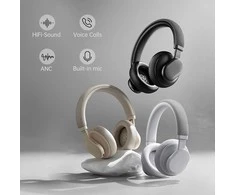 Belaidės ausinės Forcell F-Audio Touch Beat ANC pilkas