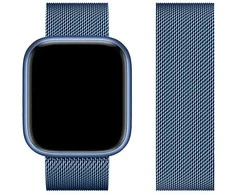 FORCELL F-DESIGN FA03 magnetinė stainless steel apyrankė skirta Apple Watch 38 / 40 / 41 mm mėlynos spalvos