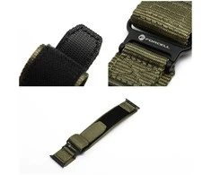 FORCELL F-DESIGN FA05 nylon apyrankė skirta Apple Watch 38 / 40 / 41 mm žalios spalvos
