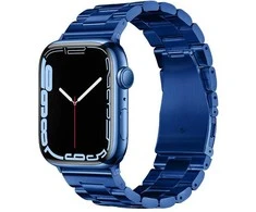 FORCELL F-DESIGN FA10 stainless steel apyrankė skirta Apple Watch 38 / 40 / 41 mm mėlynos spalvos