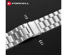 FORCELL F-DESIGN FA10 stainless steel apyrankė skirta Apple Watch 38 / 40 / 41 mm sidabro spalvos