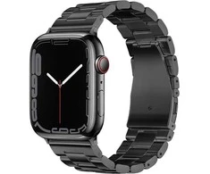FORCELL F-DESIGN FA10 stainless steel apyrankė skirta Apple Watch 38 / 40 / 41 mm juodos spalvos