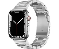 FORCELL F-DESIGN FA10 stainless steel apyrankė skirta Apple Watch 38 / 40 / 41 mm sidabro spalvos