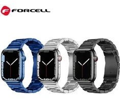 FORCELL F-DESIGN FA10 stainless steel apyrankė skirta Apple Watch 38 / 40 / 41 mm mėlynos spalvos