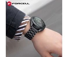 FORCELL F-DESIGN FS06 apyrankė skirta Samsung Galaxy Watch 20 mm juodos spalvos