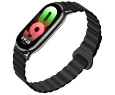 FORCELL F-DESIGN FX8 apyrankė skirta Xiaomi Mi Band 8 juodos spalvos