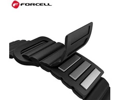 FORCELL F-DESIGN FX8 apyrankė skirta Xiaomi Mi Band 8 juodos spalvos