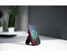 Išorinė baterija POWER BANK Forcell F-ENERGY (F10K2) 10000mAh su belaidžiu įkrovikliu (Magsafe 20W) juoda