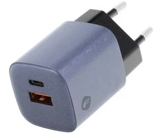 Įkroviklis Forcell F-Energy (1xUSB-C;1xUSB 3A 33W) juodas
