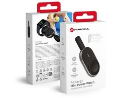 FORCELL F-ENERGY Mini Power Watch powerbank 1A 2,5W 1200 mAh juodas