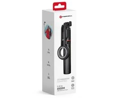 FORCELL F-GRIP MagSelfie S100M asmenukių lazda su bevieliu nuotolinio valdymo pulteliu juodas