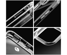 Dėklas FORCELL F-PROTECT Clear Case skirtas XIAOMI Redmi Note 13 Pro 5G skaidrus