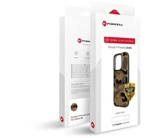 Dėklas Case for iPhone 16 PLUS Forcell F-Protect Levels Dual Layer 4D technology compatible with Magsafe Military Drop-Test desert camo