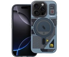 Dėklas Case for iPhone 16 PLUS Forcell F-Protect Levels Dual Layer 4D technology compatible with Magsafe Military Drop-Test cyber pilkas