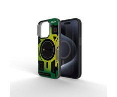 Dėklas FORCELL F-PROTECT Levels with Dual Layer 4D technology, Military Drop-Test suderinamas su MagSafe skirtas Samsung Galaxy S25 ULTRA cyber žalios spalvos