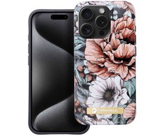 Case for iPhone 15 PRO Forcell F-Protect Mirage compatible with Magsafe bloom bush