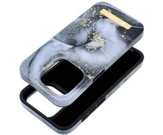 Case for iPhone 15 PRO Forcell F-Protect Mirage compatible with Magsafe marble mist