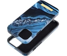 Dėklas Case for iPhone 15 PLUS Forcell F-Protect Mirage compatible with Magsafe ocean marble