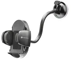 Car phone holder Forcell F-Grip Oval 27 cm windshield / dashboard / air vent juodas
