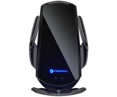 Belaidis automobilinis įkroviklis-laikiklis Forcell (HS1) (15W) su automatiniu užrakinimu