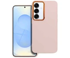 Oem FRAME dėklas skirtas Samsung Galaxy S25 Plus powder rožinės spalvos