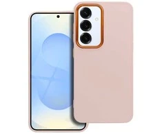 Oem FRAME dėklas skirtas Samsung Galaxy S25 powder rožinės spalvos