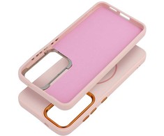 Oem Dėklas na Samsung S26 PLUS Frame Mag Cover zgodne su MagSafe pudrowy róż
