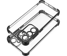 Oem Dėklas ANTISHOCK ELECTRO skirtas Samsung Galaxy A15 juodos spalvos