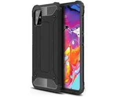 Forcell Oem ARMOR dėklas skirtas Samsung Galaxy A51 juodos spalvos