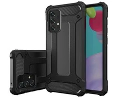 Oem ARMOR dėklas skirtas Samsung Galaxy A52 5G / A52 LTE ( 4G ) / A52S juodos spalvos