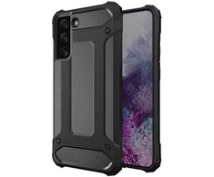 Forcell Oem ARMOR dėklas skirtas Samsung Galaxy S21 FE juodos spalvos