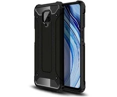 Forcell Oem ARMOR dėklas skirtas Xiaomi Redmi Note 9S / 9 Pro juodos spalvos