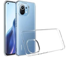 Dėklas Oem BACK CASE ULTRA SLIM 0,5 mm skirtas Xiaomi Mi 11 Lite 5G / Mi 11 Lite LTE ( 4G ) skaidrus