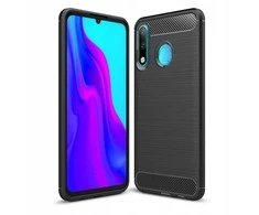 Dėklas Oem Case for Huawei P30 Lite Carbon juodas