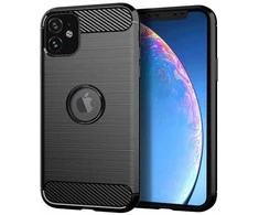 Dėklas Oem Case for iPhone 11 Carbon juodas