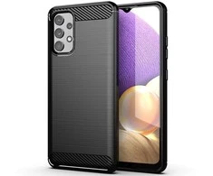 Forcell Oem CARBON dėklas skirtas Samsung Galaxy A32 5G juodos spalvos