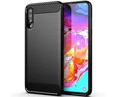 Forcell Oem CARBON dėklas skirtas Samsung Galaxy A70 / A70s juodos spalvos