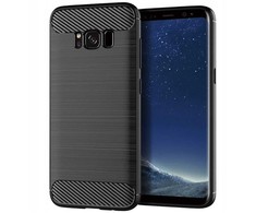Oem CARBON dėklas skirtas Samsung Galaxy S8 juodos spalvos